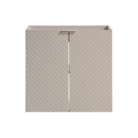 Waschtischunterschrank QUERRO 60cm mit Türen | Kaschmir