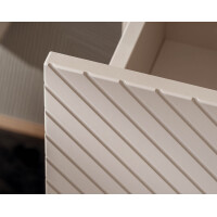 Waschtischunterschrank QUERRO 60cm mit Türen | Kaschmir