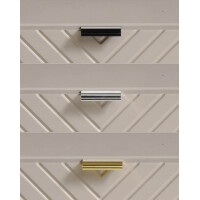 Waschtischunterschrank QUERRO 60cm mit Schubladen | Kaschmir