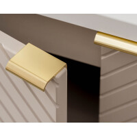 Waschtischunterschrank QUERRO 60cm mit Schubladen | Kaschmir