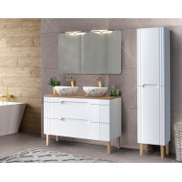 Waschtischunterschrank Frasciati 60cm mit Schubladen | wei&s