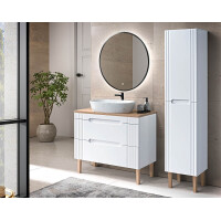 Waschtischunterschrank Frasciati 100cm mit Schubladen | wei&