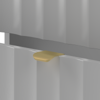 Waschtisch 60cm RAILIQUE | Matt-Weiß zum Unterbau 7