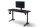 Gaming Desk Schreibtisch DXRacer "II" LED 140cm | Carbon-Optik