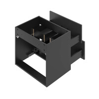 Waschtisch 60cm RAILIQUE | Matt-Schwarz mit Aufsatzbecken 4