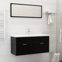 Keramik Einbauwaschbecken weiß 40–100cm mit &Uum