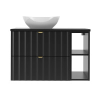 Waschtisch 80cm RAILIQUE | Matt- gallery 12_2nd