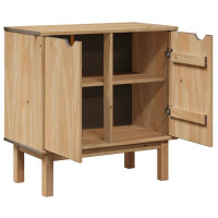 LUNDRA Flurschrank Kiefer massiv 75x40x75cm – skandina