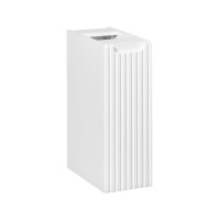 ILUNA Blue Badset 6-teilig 100cm weiße Oberplatte 2 Sc