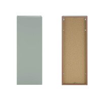 Hochschrank OLIVA VERDE 180cm hoch | 2-türig mit Regalf