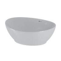 Facetta Waschplatz 60cm Kaschmir seidenmatt Aufsatzbecken ov