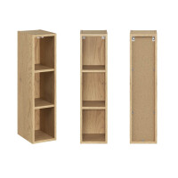 Hochschrank OLIVA VERDE 160cm hoch | mit Regal 2-türig 