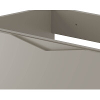 Facetta Badmöbel-Set 3-teilig Kaschmir 60cm LED Spiegel
