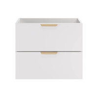 Badset OLIVA BLANCA 2-teilig 100cm | mit Aufsatzbecken oval 