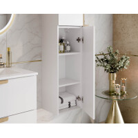 Hängeschrank OLIVA BLANCA 80cm hoch | mit Regal 1-t&uum