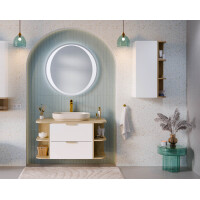 Hängeschrank OLIVA BLANCA 80cm hoch | Türe & R