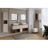 Waschtisch ILUNA Cash 50cm ohne Oberplatte & Becken | ka