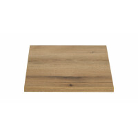 Waschtisch ILUNA Cash 50cm mit Oberplatte oak ohne Becken| k