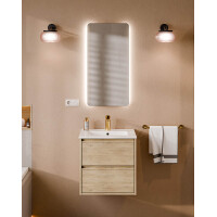 Waschplatz VANDA CREMONA 50cm Schubfach | ohne Oberplatte | 