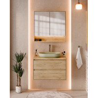Badset VANDA CREMONA 2-teilig 80cm | mit gallery
