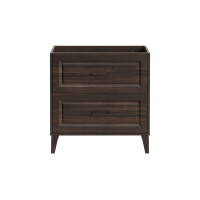 Stand-Waschplatz MORETTO 60cm mit Einbaubecken | Walnuss 4