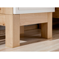 Badezimmer Unterschrank Somoza 87cm | Türe & Schubf
