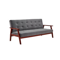 Schlafsofa Skandinavisch 190cm | Massivholz mit...