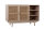 Sideboard NATURAE 100cm | mit 2 Türen & 3 Fächern, Fronten Rattangeflecht | Holz naturell