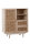 Sideboard NATURAE 70cm | mit 1 Türe & 2 Schubladen, Fronten Rattangeflecht | Holz naturell