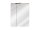 Badezimmer SET CAPRI 120cm 3-tlg.  | Doppelwaschbecken, Hoch- und Spiegelschrank | weiß-goldeiche