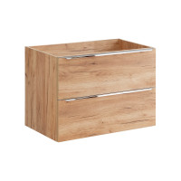 Bad-Set CAPRI 80cm 3-tlg. | Einbau-Waschbecken Keramik | gol