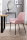 Esszimmerstuhl 2-er Set | Strukturstoff & Metall | dusty pink