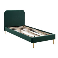 Polsterbett Foveri 90cm | goldfarbene Me gallery