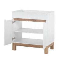 Badmöbel Badset Kalli 5-teilig 80cm | Stand-Waschplatz,