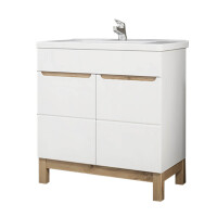 Badezimmer Stand-Waschplatz Kalli 80cm | inkl....