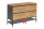 Badmöbel Stand-Waschtisch Posadas 4-120cm | Abdeckplatte eiche | dunkelgrau-eiche