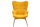 Relaxsessel DRAUNA aus Webstoff | ergonomisch, mit Armlehnen | gelb