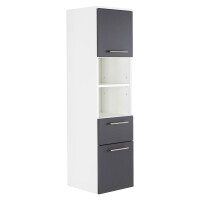 Badezimmer Hochschrank VITENA 135cm | 2  gallery