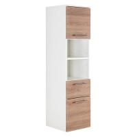 Badezimmer Hochschrank VITENA 135cm | 2  gallery