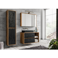 Badezimmer Waschplatz HAMPTON 100cm | zum Unterbau | eiche-d
