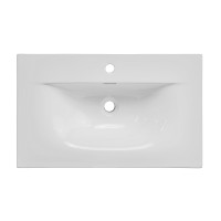 Einbau-Waschbecken "White Rose" 70cm | Keramik...
