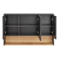 Spiegelschrank Badspiegel BORNEO | Cosmos-grau - Artisan-eic