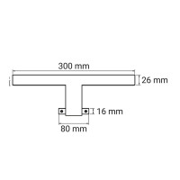 Spiegelschrank Badspiegel BORNEO | Cosmos-grau - Artisan-eic