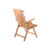 Garten-Klappstuhl Teakaroo 57 x 73cm mit Armlehnen | Teakhol