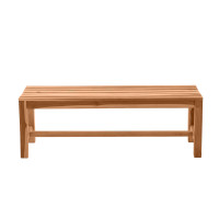 Garten Sitzbank Teakaroo 150 x 42cm 3-Sitzer | Teakholz