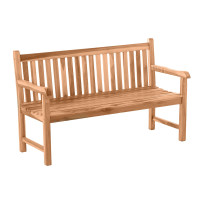 Garten Sitzbank Teakaroo 150 x 63cm 3-Sitzer | Teakholz 1