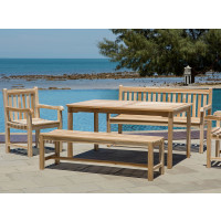 Garten Sitzbank Teakaroo 150 x 63cm 3-Sitzer | Teakholz 5