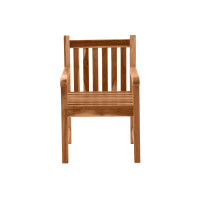 Gartenset 5-teilig Teakaroo 1 Tisch, 2 Stühle & 2 B