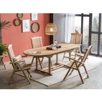 Gartenset 5-teilig Teakaroo mit Auszieh- gallery