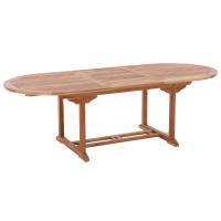 Gartenset 5-teilig Teakaroo mit Auszieh-Tisch180 x 100cm | T